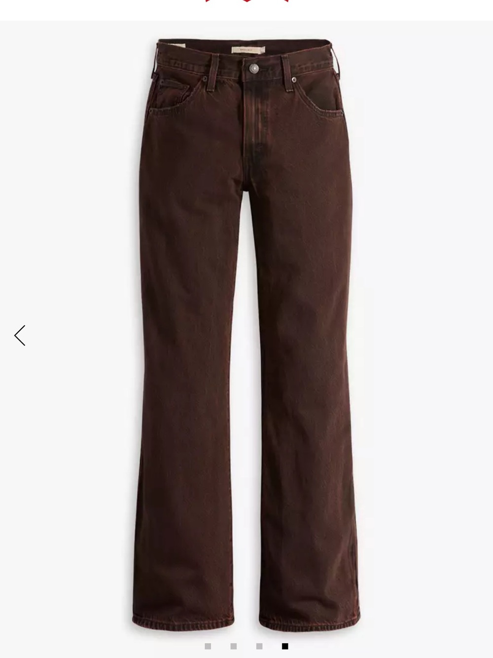Levi’s Premium Baggy Bootcut Jeans 27 Brown